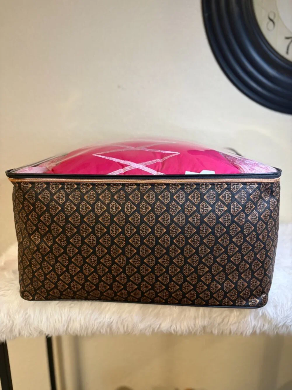 Juicy Couture Rosé Collection Full Queen Bow Bedding Set 4pc NWT Pink